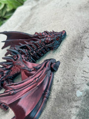 Articulated Wyvern V3 – Poseable Fantasy Flying Dragon Toy, Flexi Fidget Winged Dragon with Custom Colors & Eyes